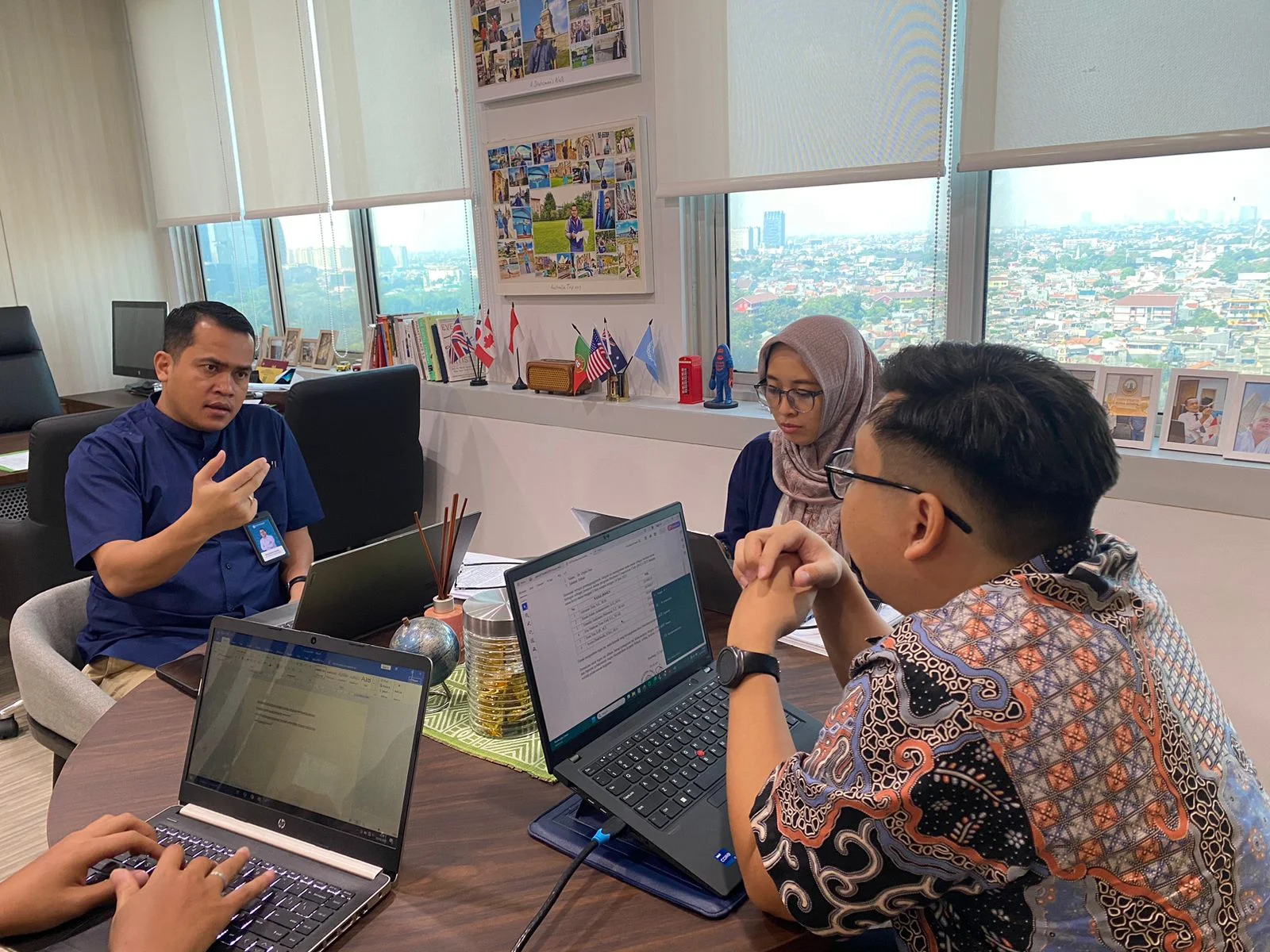 Foto audiensi SIPENSI