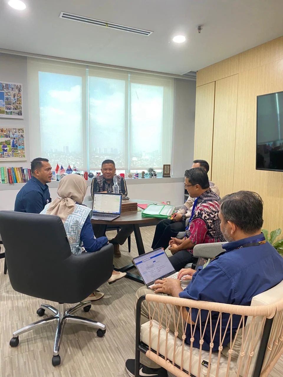 Foto audiensi SIPENSI